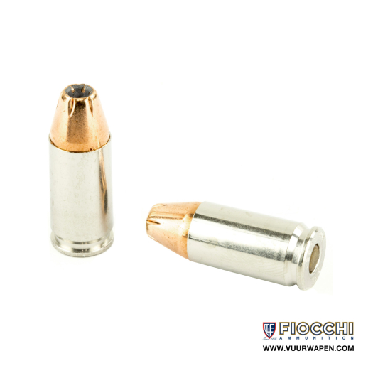 Fiocchi 9mm 124 GR XTP JHP Ammo