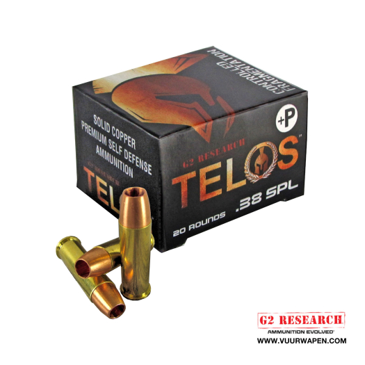 G2 Research Telos 38 Special +P 105 GR SC Lead Free Ammo