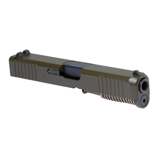 Glock 19 Gen 5 OD Green Upper Slide Assembly
