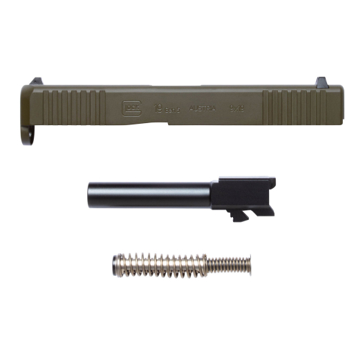 Glock 19 Gen 5 OD Green Upper Slide Assembly