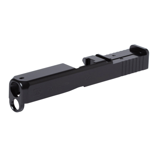 Glock 19X MOS Cut DTF Stripped Slide Blackout
