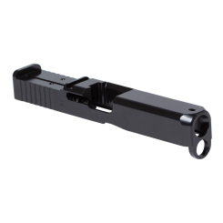 Glock 19X MOS Cut DTF Stripped Slide Blackout