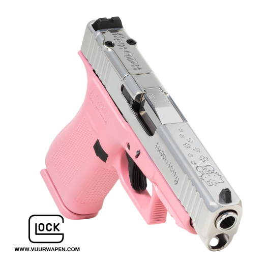 Glock 48 MOS Victoria Pink / Polished Hello Kitty Slide