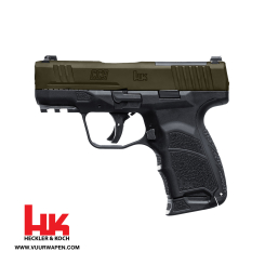HK CC9 9mm Pistol OD Green Slide Cerakote