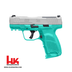 HK CC9 9mm Pistol Vera Blue / Satin Aluminum Cerakote