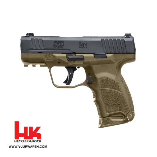 HK CC9 9mm 10 Round Pistol FDE Frame Cerakote
