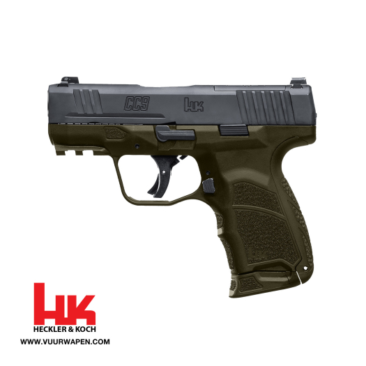 HK CC9 9mm 10 Round Pistol OD Green Frame Cerakote