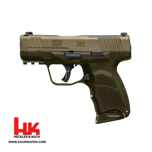 HK CC9 9mm 10 Round Pistol OD Green / FDE Cerakote