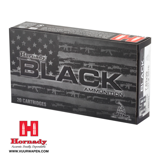 Hornady Black 7.62x39 123 Grain SST 20 Rounds