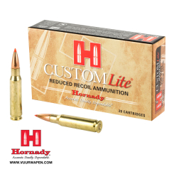 Hornady Custom Lite 308 125 Grain SST 20 Rounds