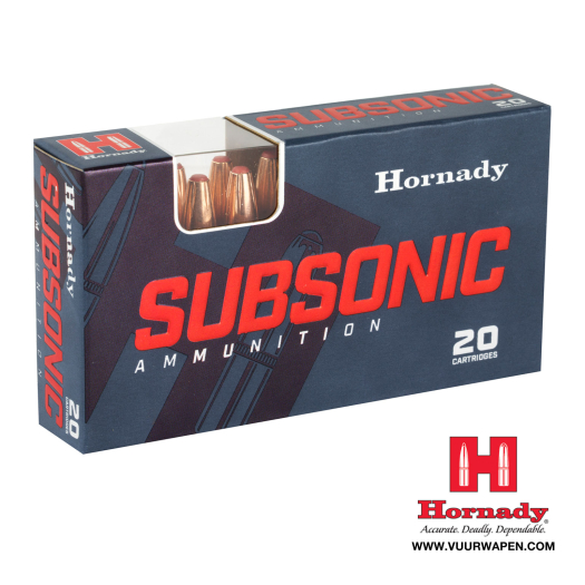 Hornady Subsonic 300 Blackout 190 GR Sub-X Ammo
