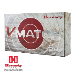 Hornady V Match 6.5 Grendel 100 Grain ELD VT Ammo 20 Rounds
