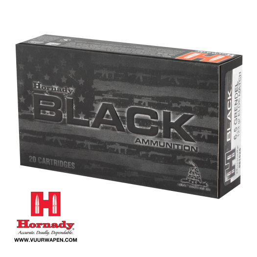 Hornady Black 6.5 Grendel 123 Grain ELD Match Ammo 20 Rounds