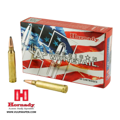 Hornady American Whitetail 300 Win Mag 180 Grain SP Interlock Ammo 82044