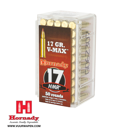 Hornady Varmint Express 17 HMR 17 GR V-Max Ammo