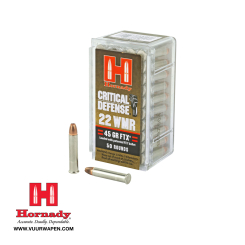 Hornady Critical Defense 22 WMR 45 GR FTX Ammo