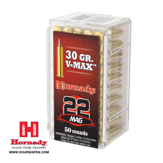 Hornady Varmint Express 22 WMR 30 GR V-MAX Ammo
