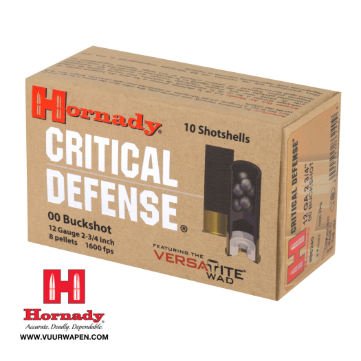 Hornady Critical Defense 12 Gauge 00 Buckshot