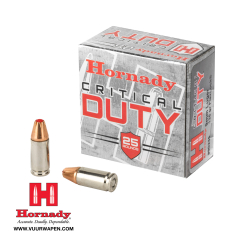 Hornady Critical Duty 9mm 135 GR FlexLock Ammo