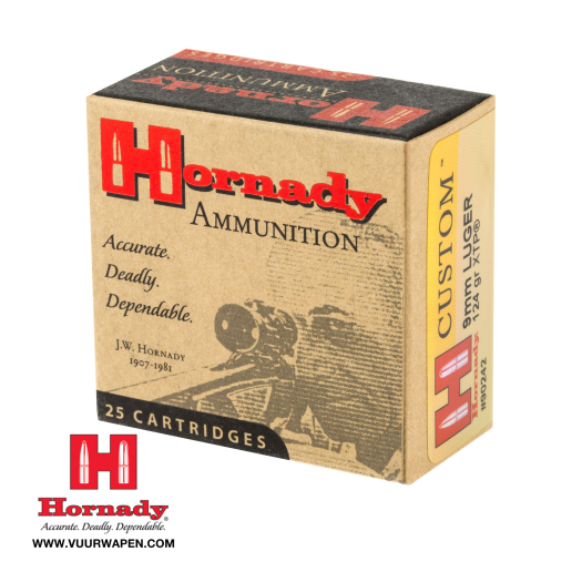 Hornady Custom 9mm 124 GR XTP Ammo