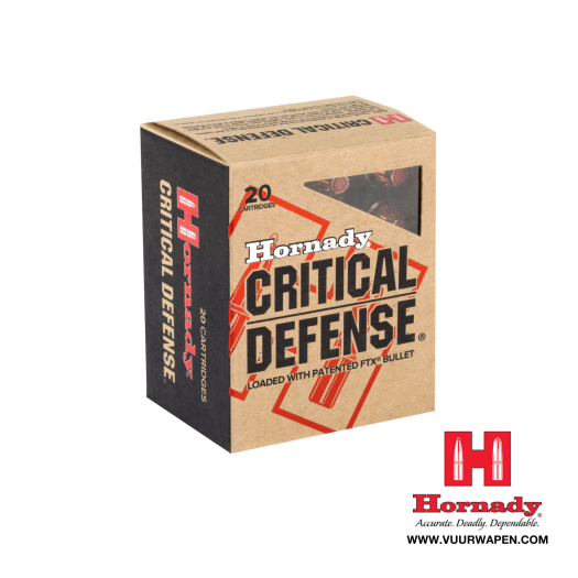 Hornady Critical Defense 44 Special 165 GR FTX Ammo