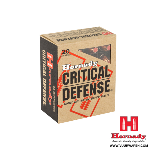 Hornady Critical Defense 45 ACP 185 GR FTX Ammo