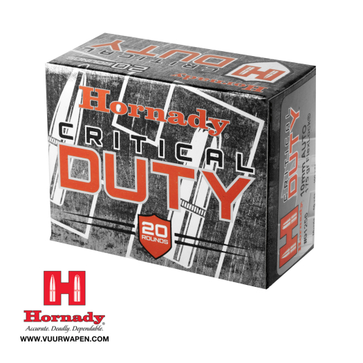 Hornady Critical Duty 10mm 175 GR FlexLock Ammo