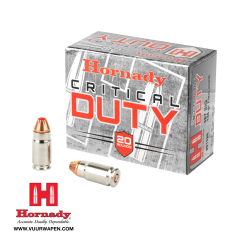 Hornady Critical Duty 357 SIG 135 GR FlexLock Ammo