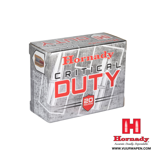 Hornady Critical Duty 40 S&W 175 GR FlexLock Ammo