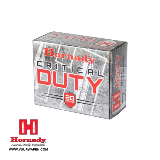 Hornady Critical Duty 40 S&W 175 GR FlexLock Ammo