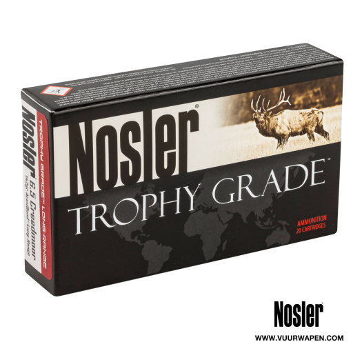 Nosler Trophy Grade 6.5 Creedmoor 142 GR AccuBond LR Ammo