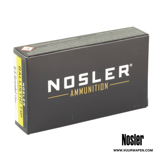 Nosler Ballistic Tip 6.5 Grendel 120 GR Spitzer BT Ammo