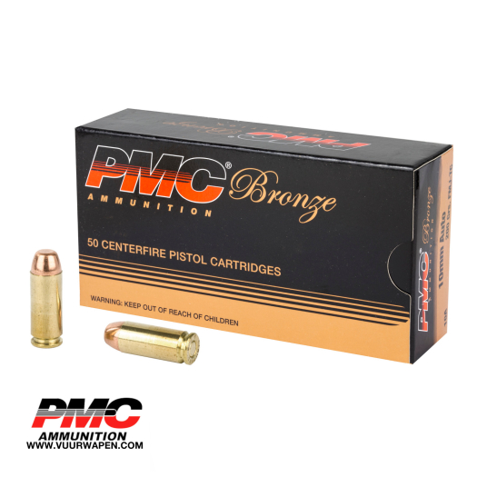 PMC Bronze 10mm 200 GR FMJ-TC Ammo