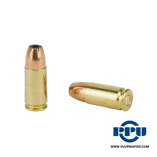 PPU Defense 9mm 115 GR JHP Ammo