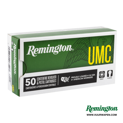 Remington UMC 9mm 124 GR FMJ Ammo