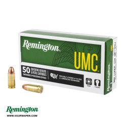 Remington UMC 9mm 124 GR FMJ Ammo