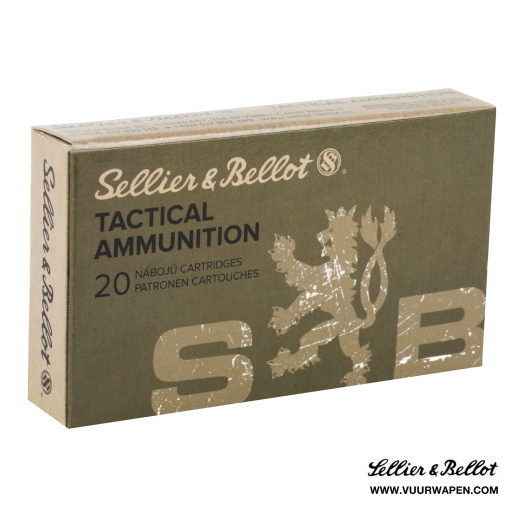 Sellier & Bellot 300 Blackout 124 GR FMJ Ammo