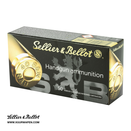 Sellier & Bellot 40 S&W 180 GR FMJ Ammo