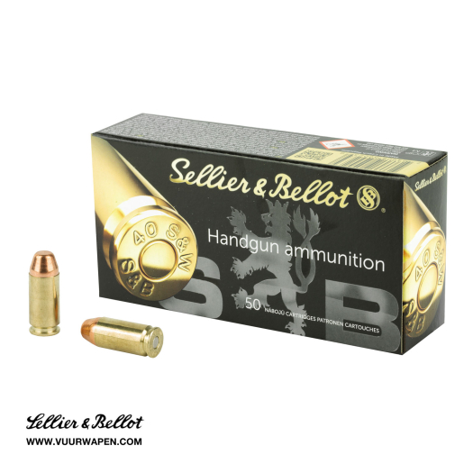 Sellier & Bellot 40 S&W 180 GR FMJ Ammo