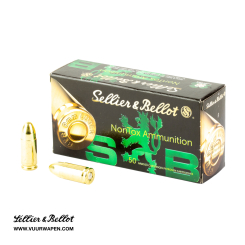 Sellier & Bellot NonTox 9mm 115 GR FMJ Ammo