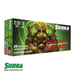 Sierra Prairie Enemy 22-250 50 GR BlitzKing Ammo