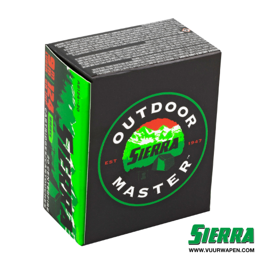 Sierra Outdoor Master 9mm 124 GR JHP Ammo