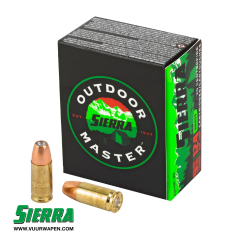 Sierra Outdoor Master 9mm 124 GR JHP Ammo
