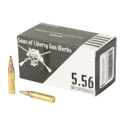 SOLGW 5.56 62 GR SP-BT Ammo