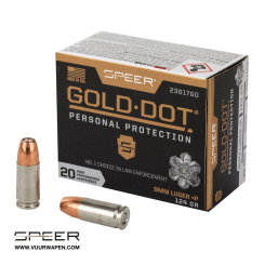Speer Gold Dot 9mm +P 124 GR GDHP Ammo