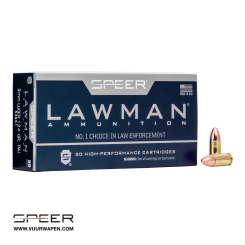 Speer Lawman 9mm 124 GR TMJ Ammo