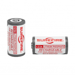 SureFire LFP123 Rechargeable Batteries 2 Pack