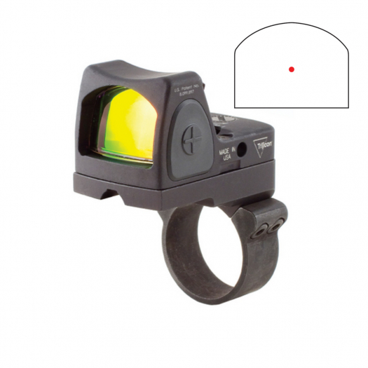 Trijicon RM06 RMR Type 2 With RM36 ACOG Mount