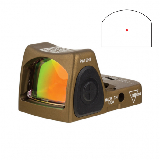 Trijicon RM06 RMR Type 2 Coyote Brown