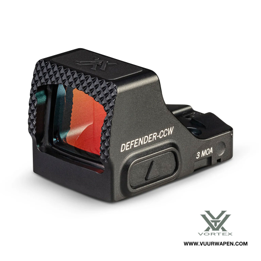 Vortex Defender CCW MRDS Reticle 3 MOA Micro Red Dot